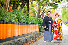 紅葉 和装ロケーション前撮り06